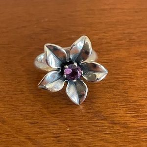 James Avery flower ring